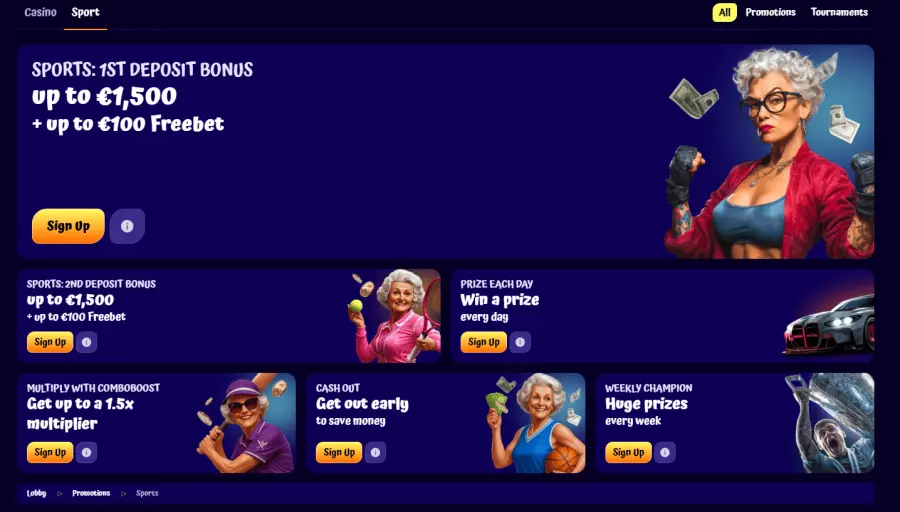 Spin granny